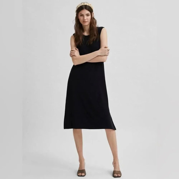 SELECTED FEMME GIA MIDI DRESS XS - Picture 15 of 17
